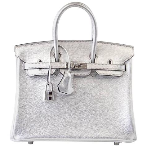 exotic hermes birkin|Hermes Birkin silver bag.